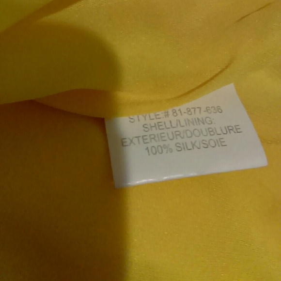 Alice and Olivia yellow dress - Picture 3 of 5